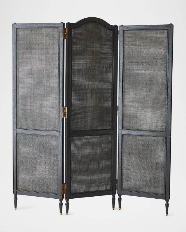 Josephine Privacy Screen, Black
